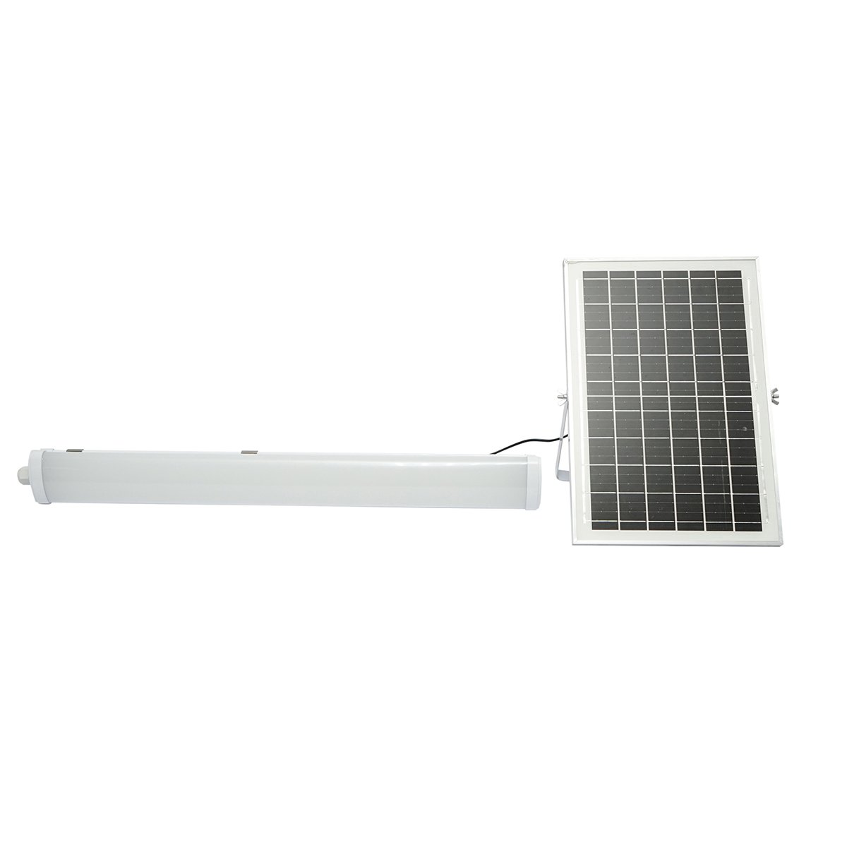 Lampa LED 300W, 6500K cu panou solar policristalin, telecomanda si acumulator 7200mAh IP20 Breckner Germany
